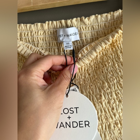 Lost + Wander mini skirt eyelet xs - Picture 4 of 5